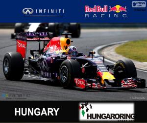 пазл Даниэль Риккардо Гран-при Венгрии 2015